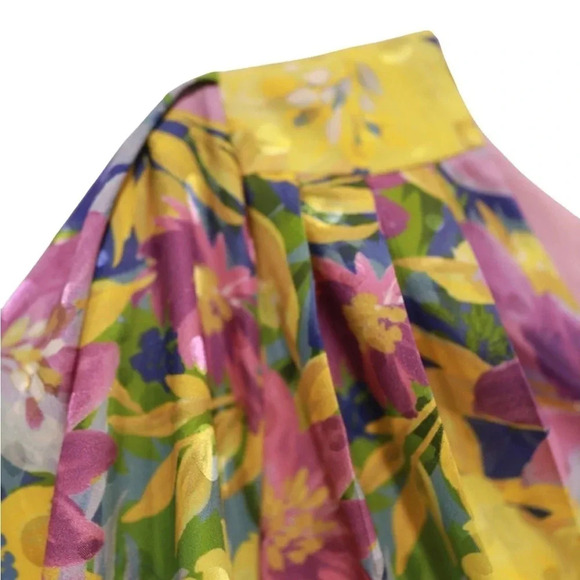 REVOLVE - For Love And Lemons Cassia Midi Dress Adjustable  Slit Size Large - Picture 11 of 14